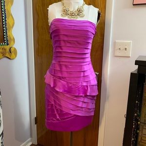Jessica Simpson Strapless Cocktail Dress